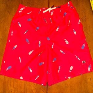 NWOT Crown & Ivy™ Boys size 7 Printed Swim Trunks - Pops